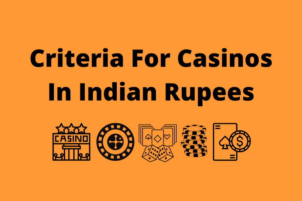 best online casino indian rupees